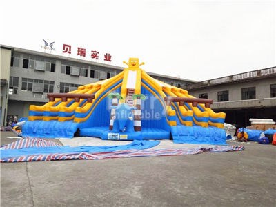 SpongeBob Inflatable Pool Slide For Sale BY-WS-131